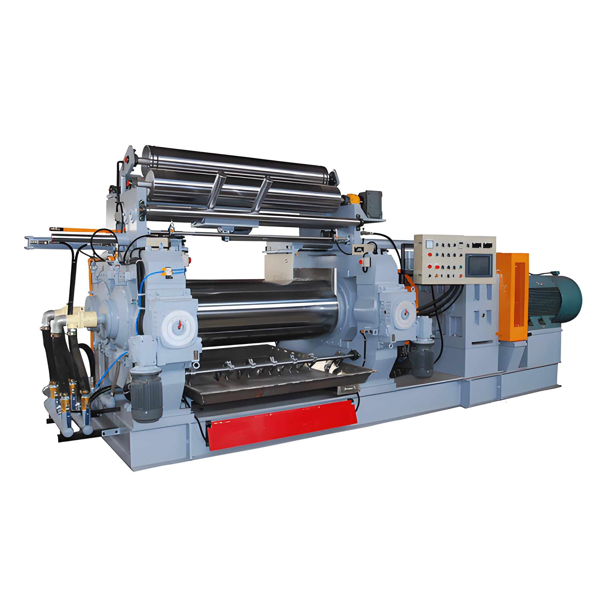 橡膠開煉機 雙輥筒混煉(liàn)設備 冷熱一體煉膠機