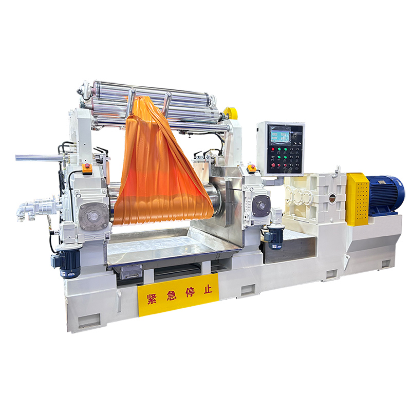 橡膠開煉機 雙輥筒混煉設備 冷熱一體(tǐ)煉膠機