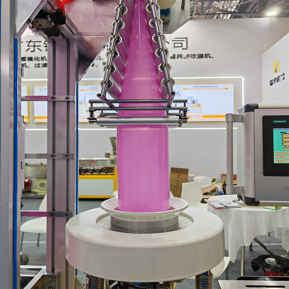 ZS-430B-25小型吹膜（mó）機 色母分散性測試