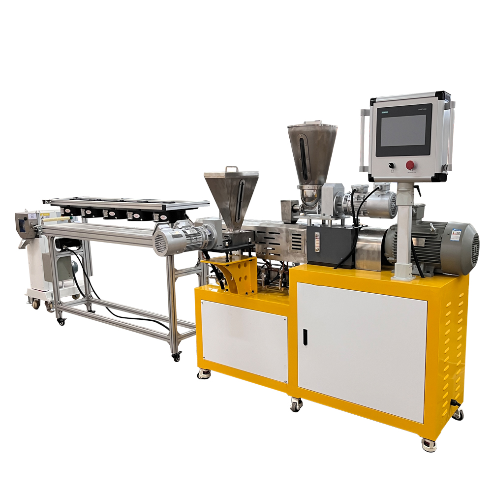 金屬（shǔ）粉高填充粉末 風冷熱切造粒機