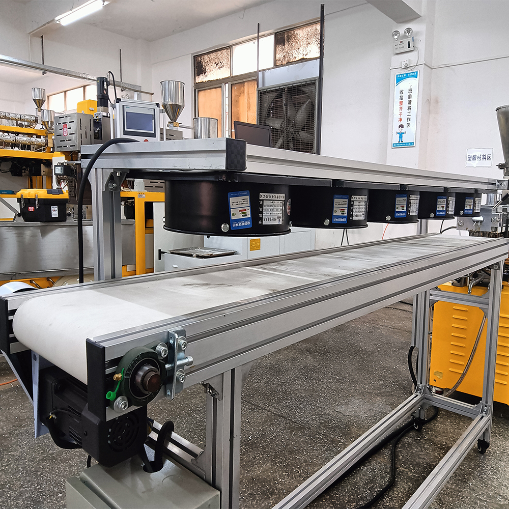 金屬（shǔ）粉高填充（chōng）粉末 風冷熱切造粒（lì）機